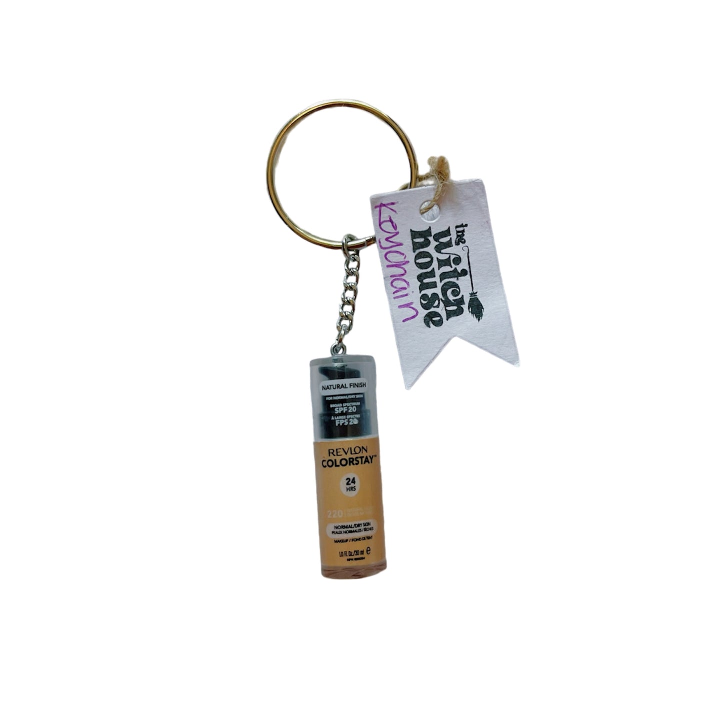 keychains - revlon foundation