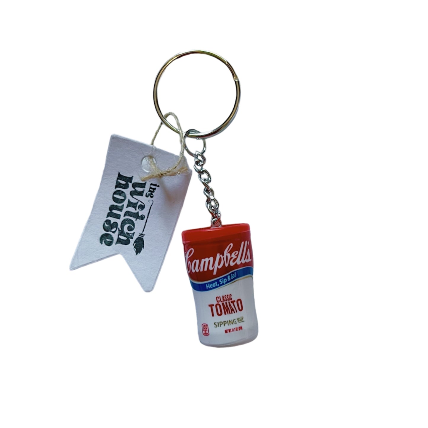 keychains - campbell's sipping soup