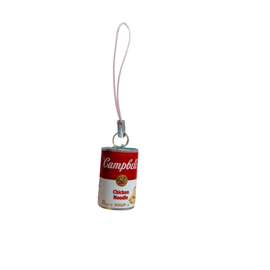 phone charms - campbells soup