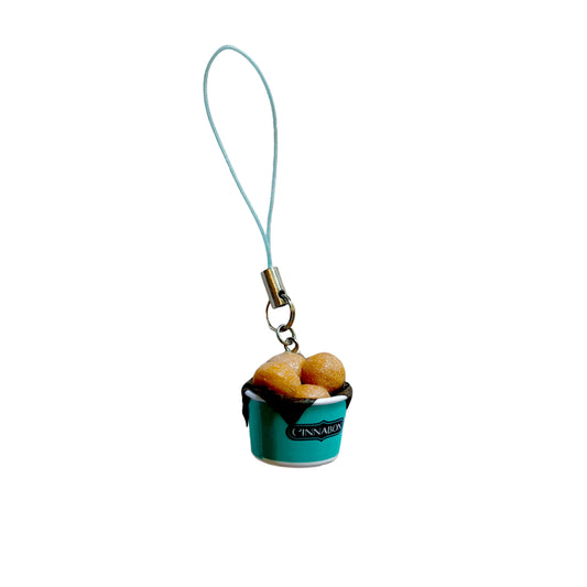 phone charms  - cinnabon