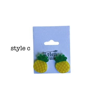 fruit studs *multiple styles*