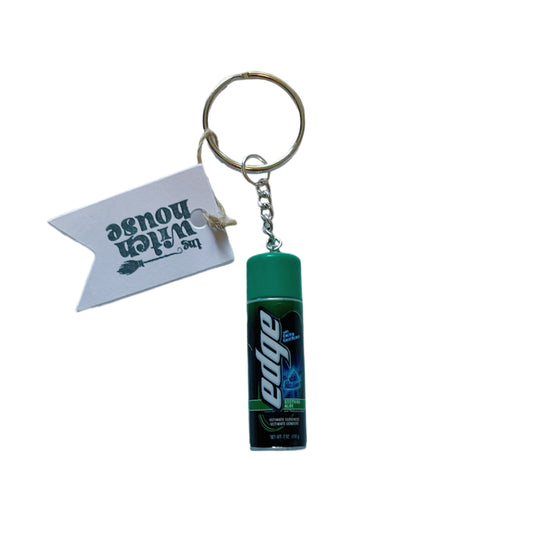 keychains - edge shaving cream