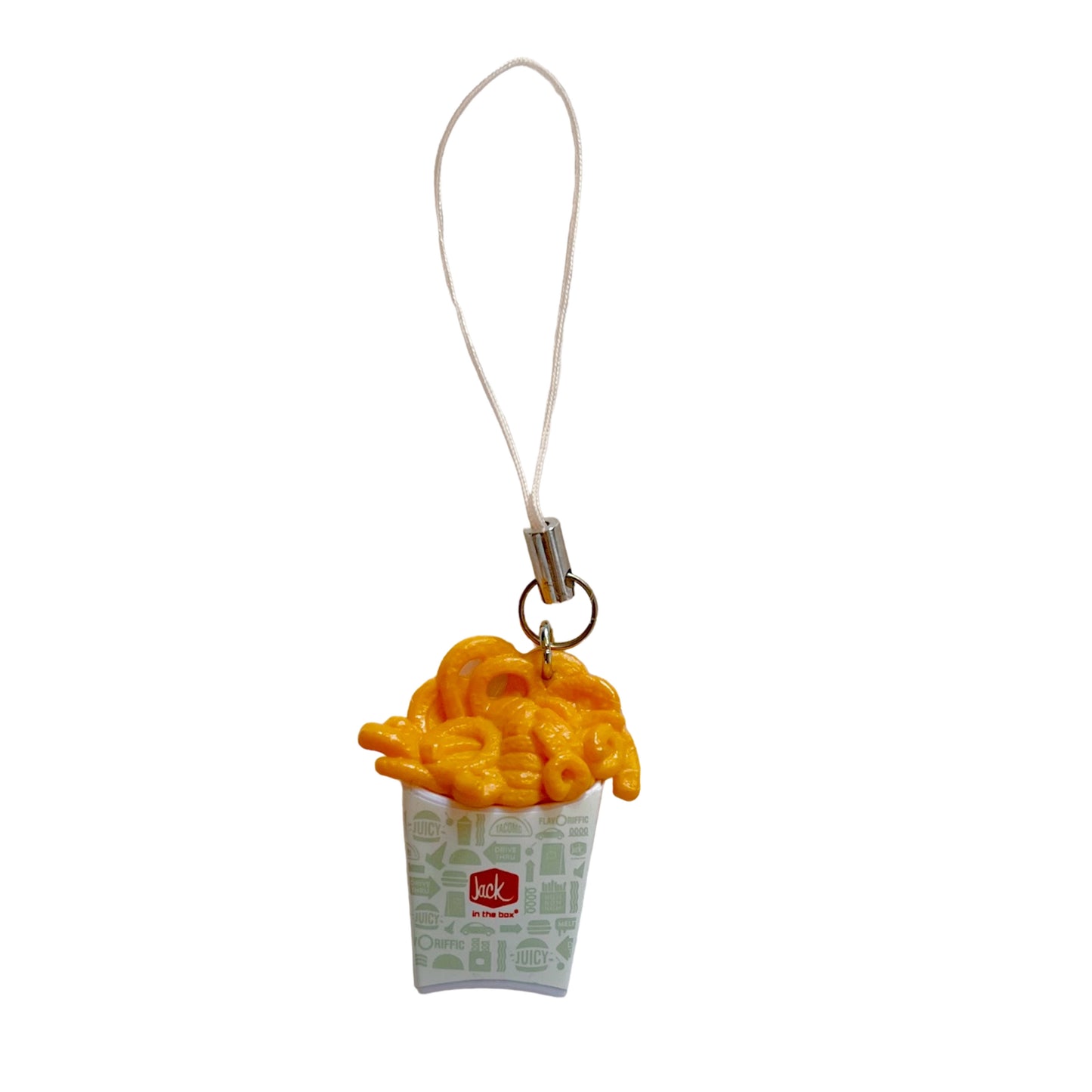 phone charms - jack in the box curly fries