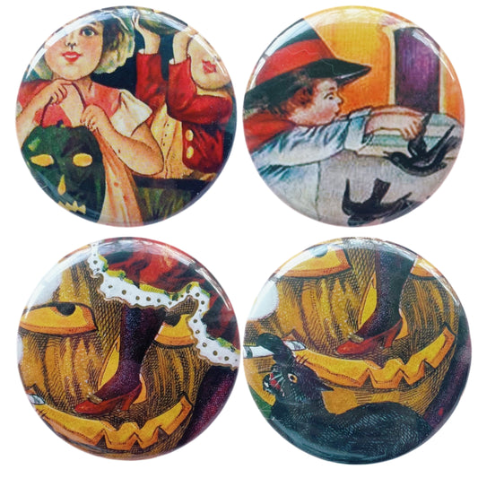 pins -  vintage halloween 2.25” *multiple styles*